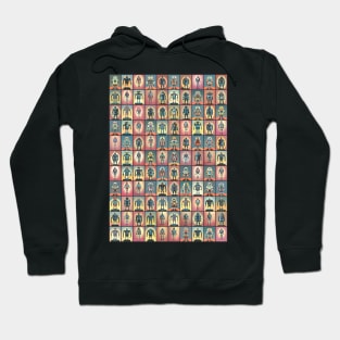 Retro Robots for sci-fi geek and robot nerd Hoodie